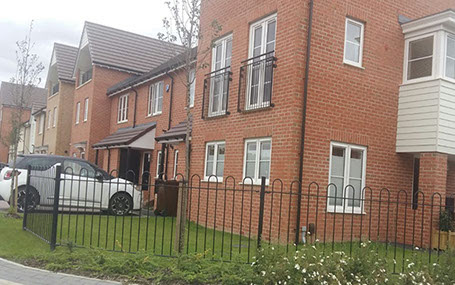 Juliet balconies and boundary fencing Designed, Supplied and Installed by ASH Construction Ltd